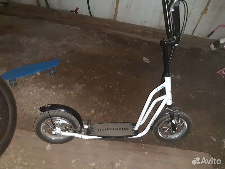 Самокат с большими колесами