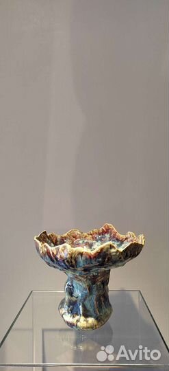 Керамическая ваза ручной работы