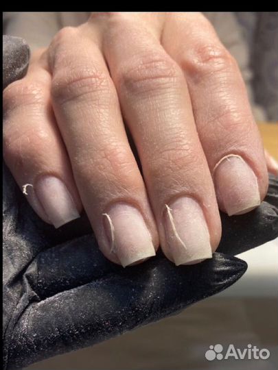 Маникюр и педикюр без покрытия