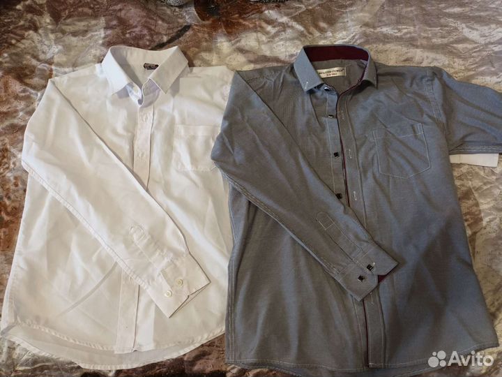 Рубашки и брюки для школы