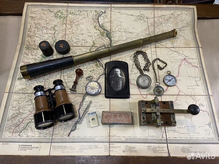 Старинные предметы, морская тематика 19 век