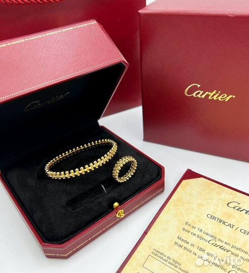 Браслет и кольцо Cartier