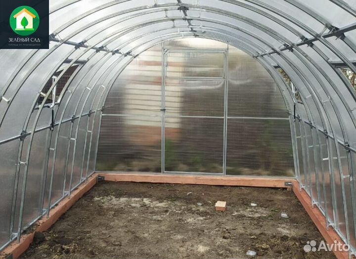 Теплицы из поликарбоната с доставкой