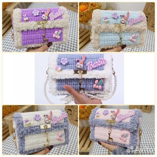 Сумки детские модные для девочек Barbie новые