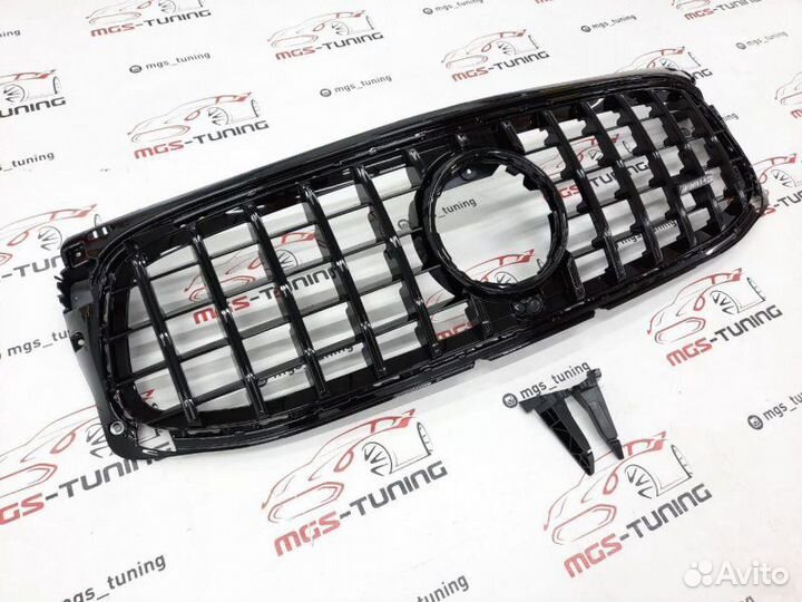 Решетка Mercedes GLB X247 GT-Black для AMG