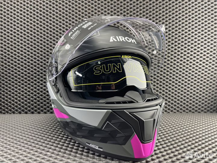 Дорожный шлем Airoh Spark 2 Zenith Pink Matt