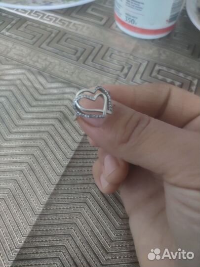 Серебряное кольцо женское