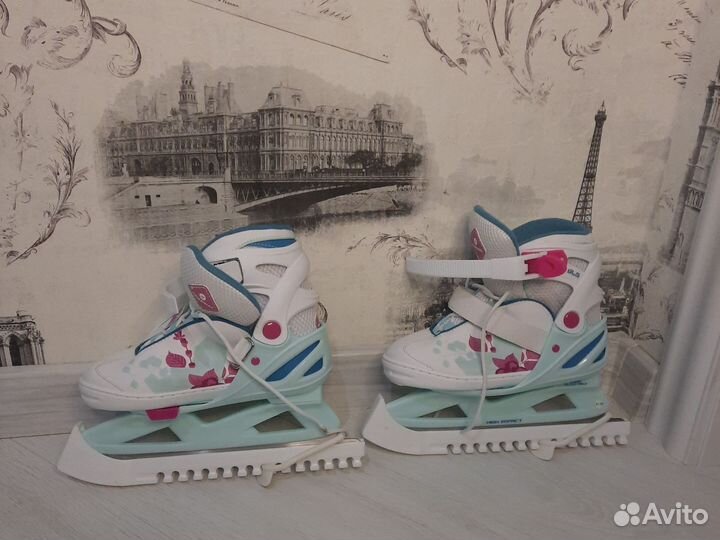 Коньки фигурные детские 31-36 размер