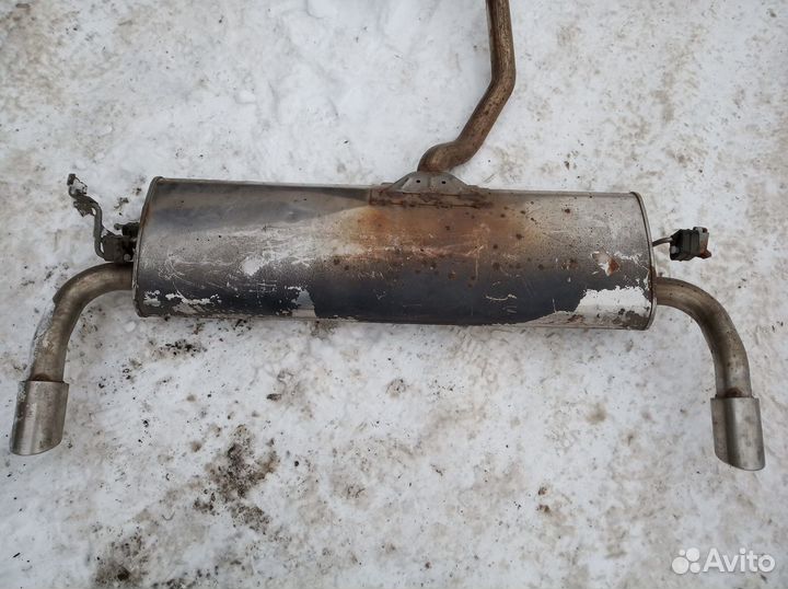 Глушитель Discovery Sport L550 2014- 204DT