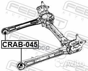 Сайлентблок задней балки crab-045 crab-045 Febest