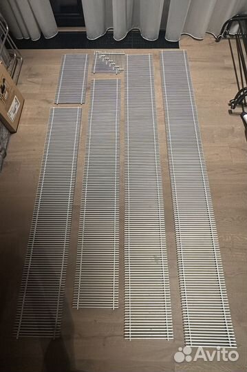 Решетки для внутрипольных конвекторов Varman