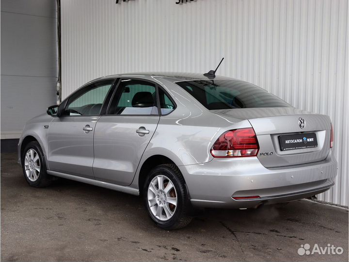Volkswagen Polo 1.6 AT, 2018, 91 550 км