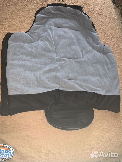 Зимний конверт в коляску