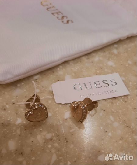 Серьги (гвоздики) Guess