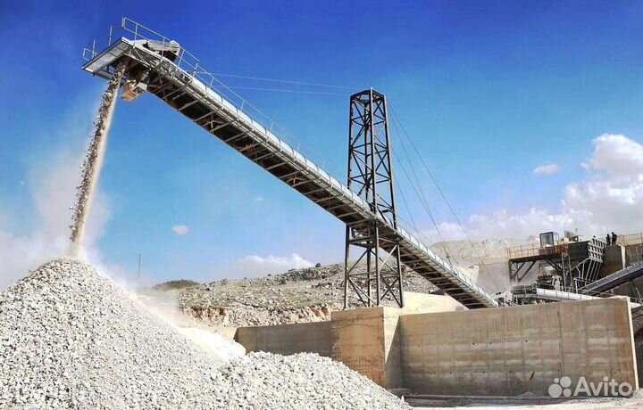 Щебень известковый