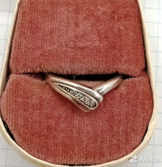 Кольцо серебро 2,22 гр. Р-р 17,5 (027934)