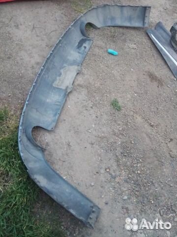 Юбка заднего бампера Audi
