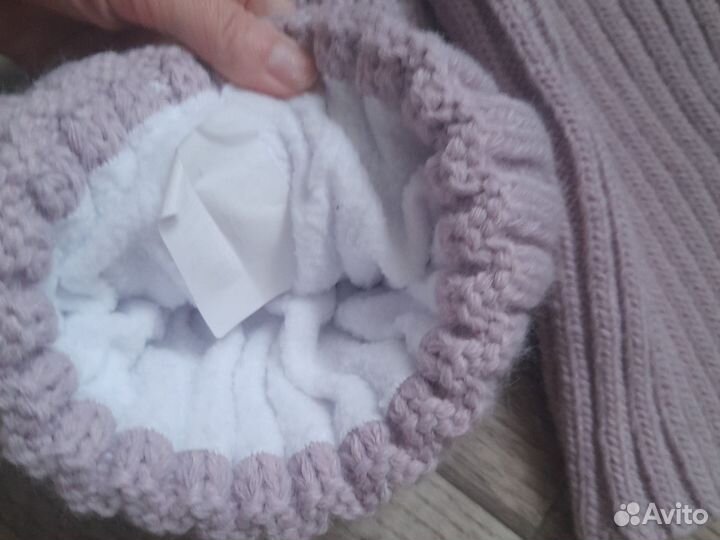 Шапка снуд зимние