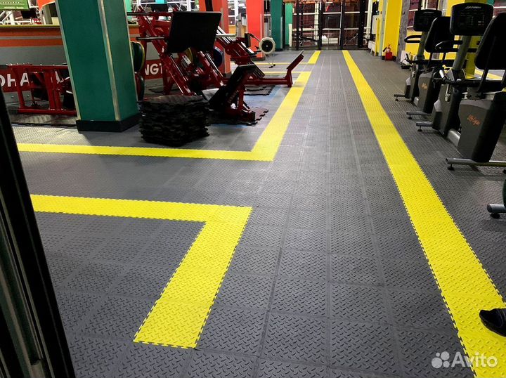 Пвх плитка для гаража