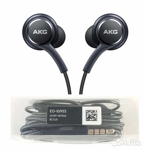Наушники AKG, проводные, новые, 3,5 мм