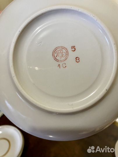 Остатки посуды от сервизов СССР