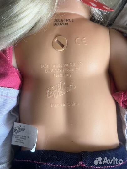 Кукла Baby born sister и много одежды