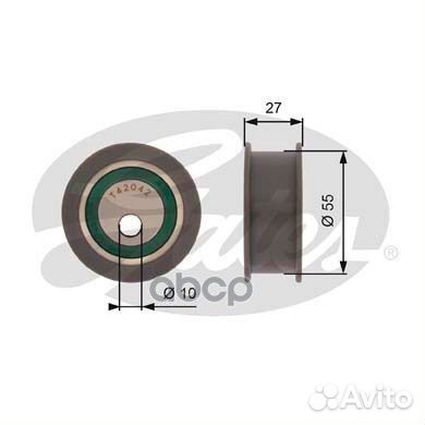 Натяжной ролик привода грм PowerGrip T42042A