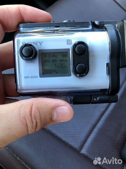 Экшн камера sony hdr as300