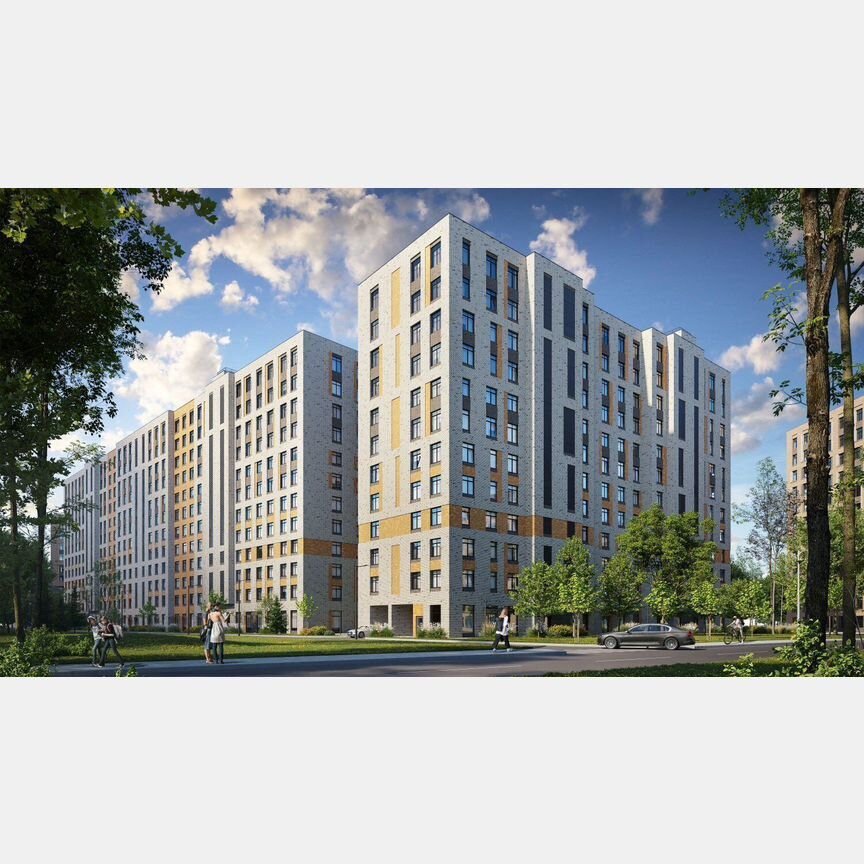 2-к. квартира, 58,4 м², 3/12 эт.