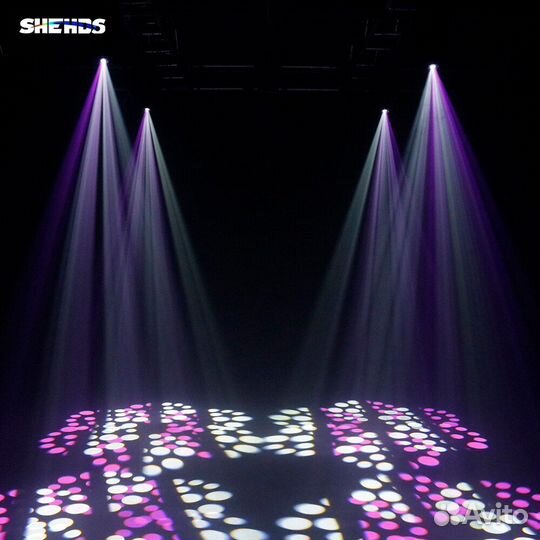 Вращающаяся голова Led Beam+Spot+Wash 160w