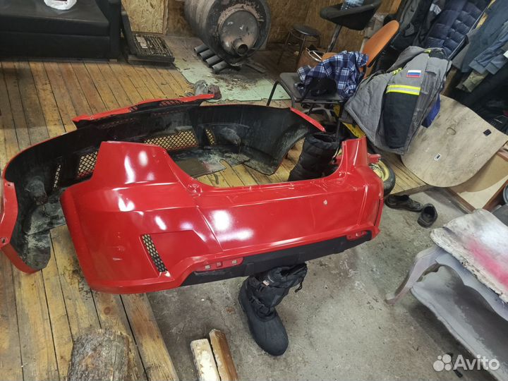 Бампер передний и задний на Chevrolet lacetti