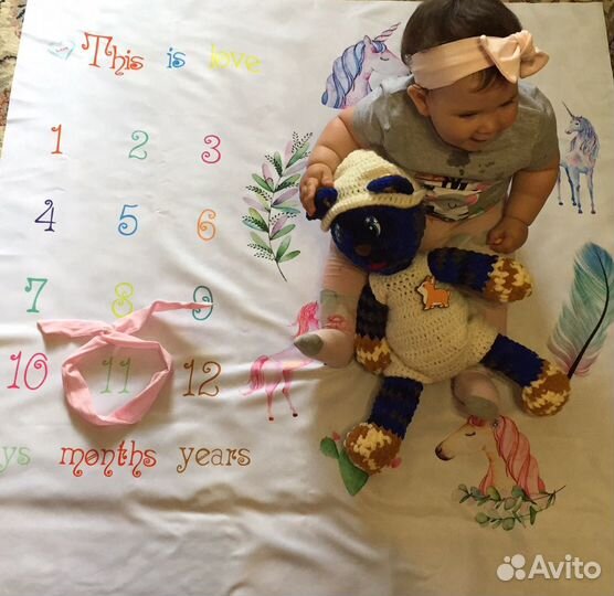 Плед детский для фотографий