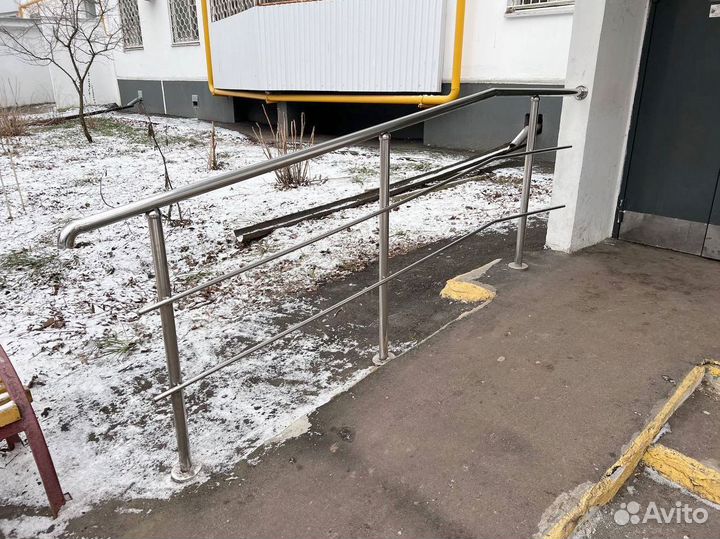 Поручни из нержавейки