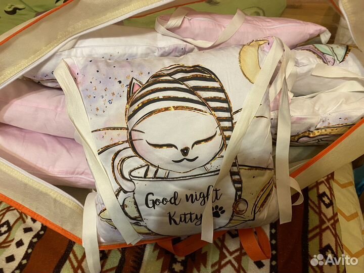 Подушки для детской кроватки
