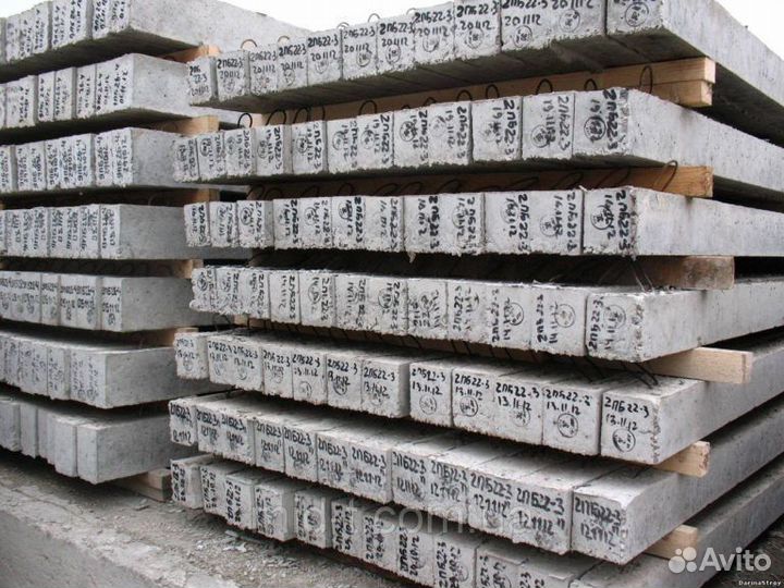 Перемычки и Прогоны железобетонные