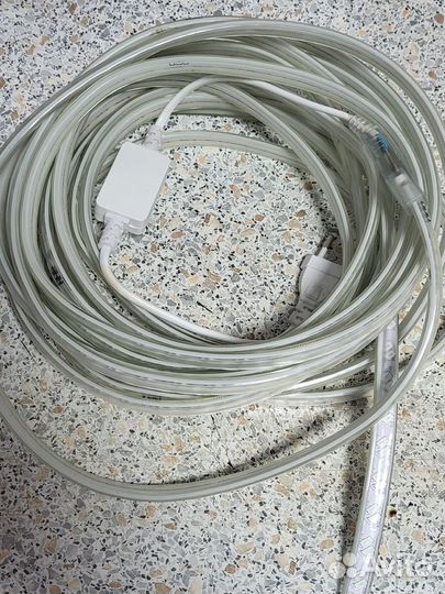 Лента светодиодная уличная 220в.зеленая 10м яркая