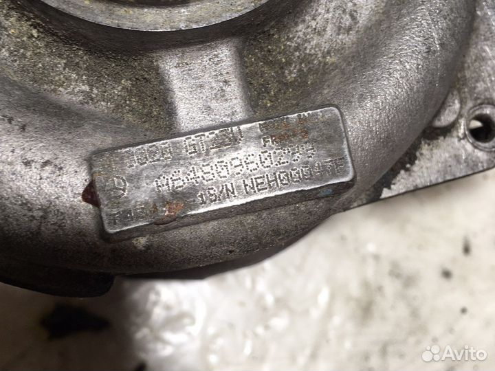 Турбина Garrett Mercedes E-class W211 OM648