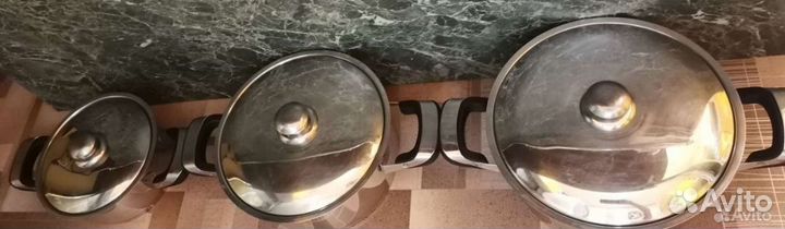 Набор кастрюль тескома с толстым дном