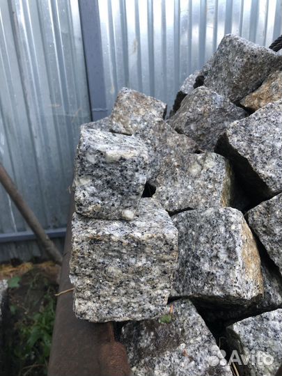Гранитная брусчатка б/у