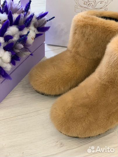 Угги норковые