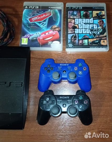 Sony PS3 super slim прошитая