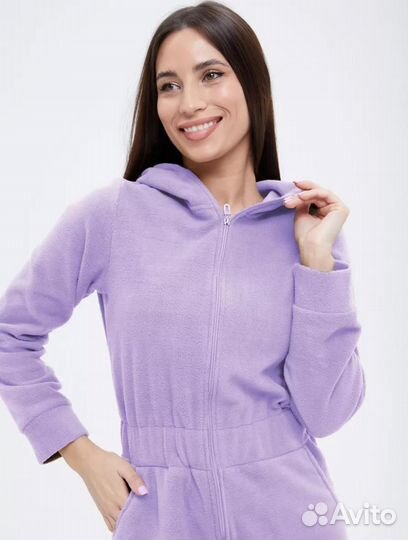 Женский флисовый комбинезон однослойный/Оптом