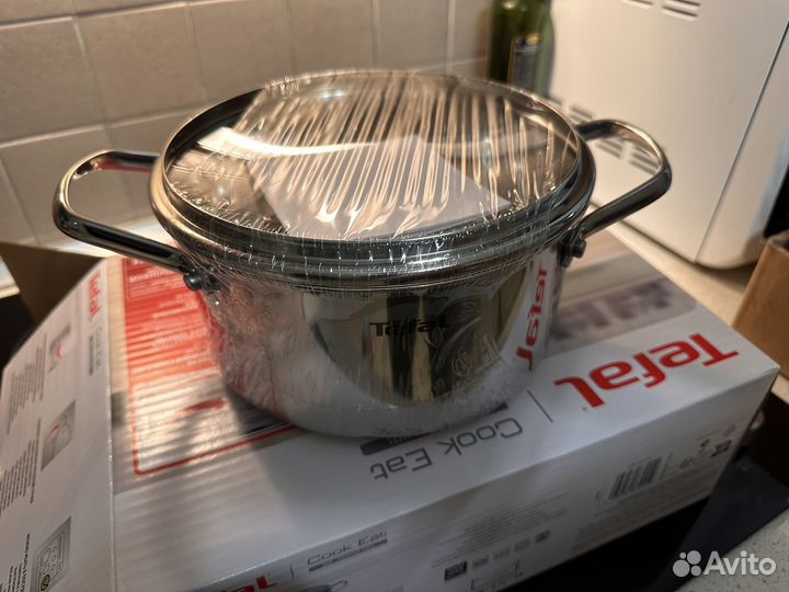 Кастрюля Tefal cook eat 3 литра новая