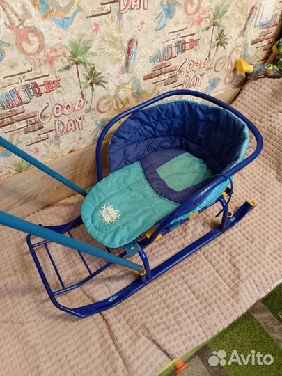 Коляска санки