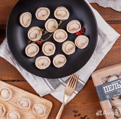 Пельмени с рубленной неркой