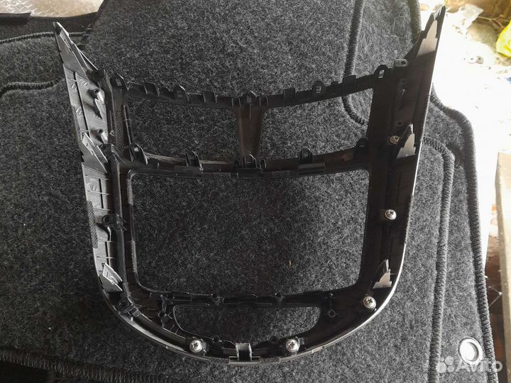 Рамка для 2 din магнитолы hyundai solaris1