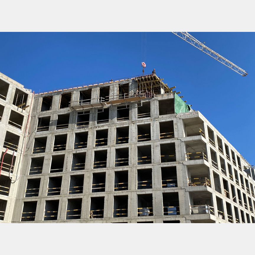 2-к. апартаменты, 67,9 м², 2/8 эт.