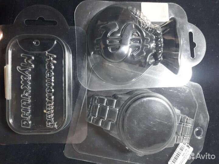 Пластиковые формы для мыла б/у