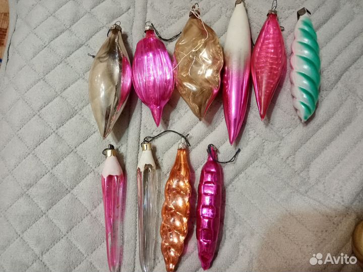 Ёлочные игрушки СССР