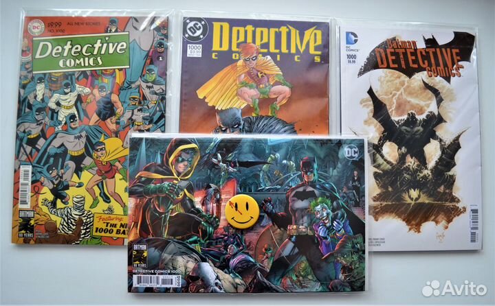 Синглы Detective Comics #999,1000,1001, Annual #1